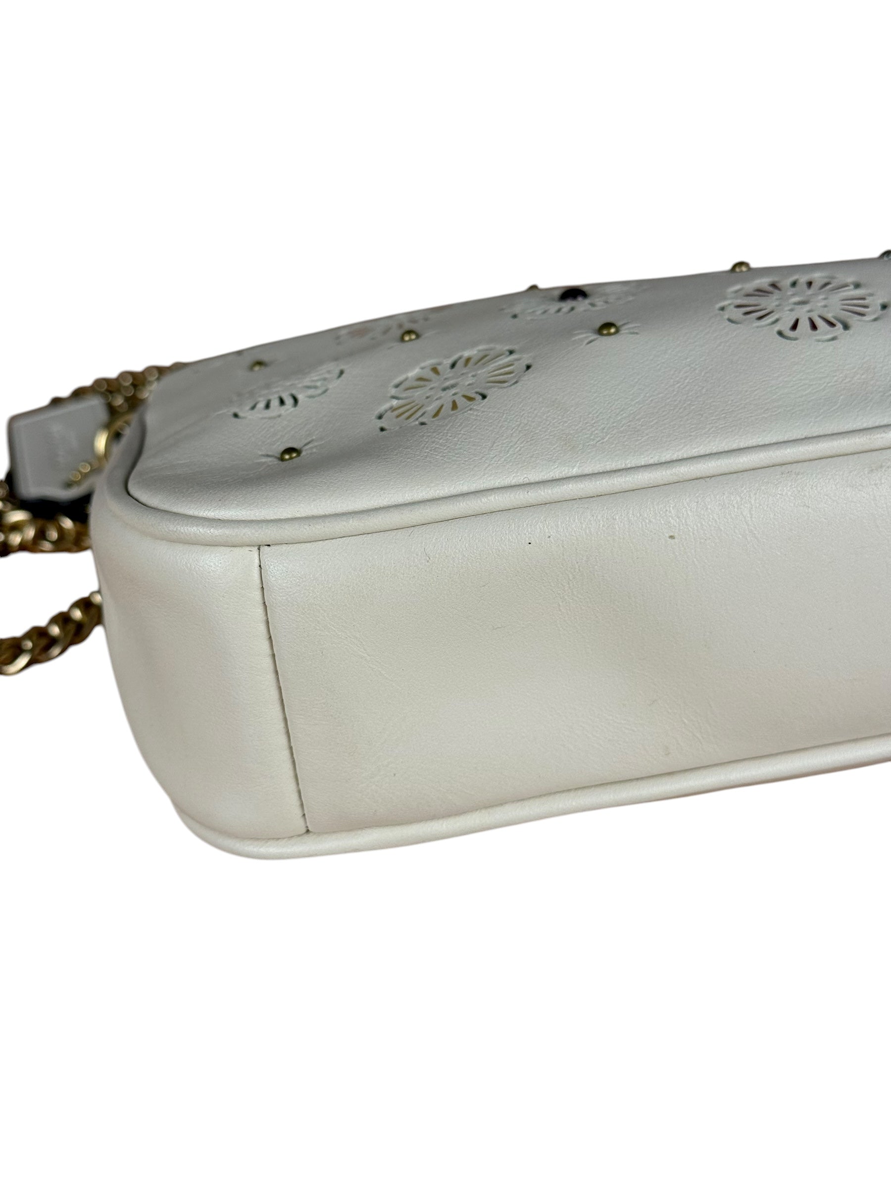 Coach Floral Cutout Print Crossbody Bag