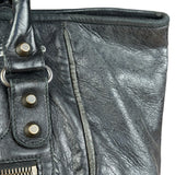 Balenciaga Dark Grey Sunday Le City Bag