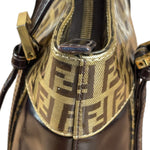 Fendi Vintage Zucca Patent Canvas Tote Bag
