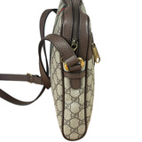 Gucci Beige/Brown GG Supreme Ophidia Messenger Bag