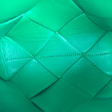 Bottega Veneta Small Green Intrecciato Cassette Camera Bag