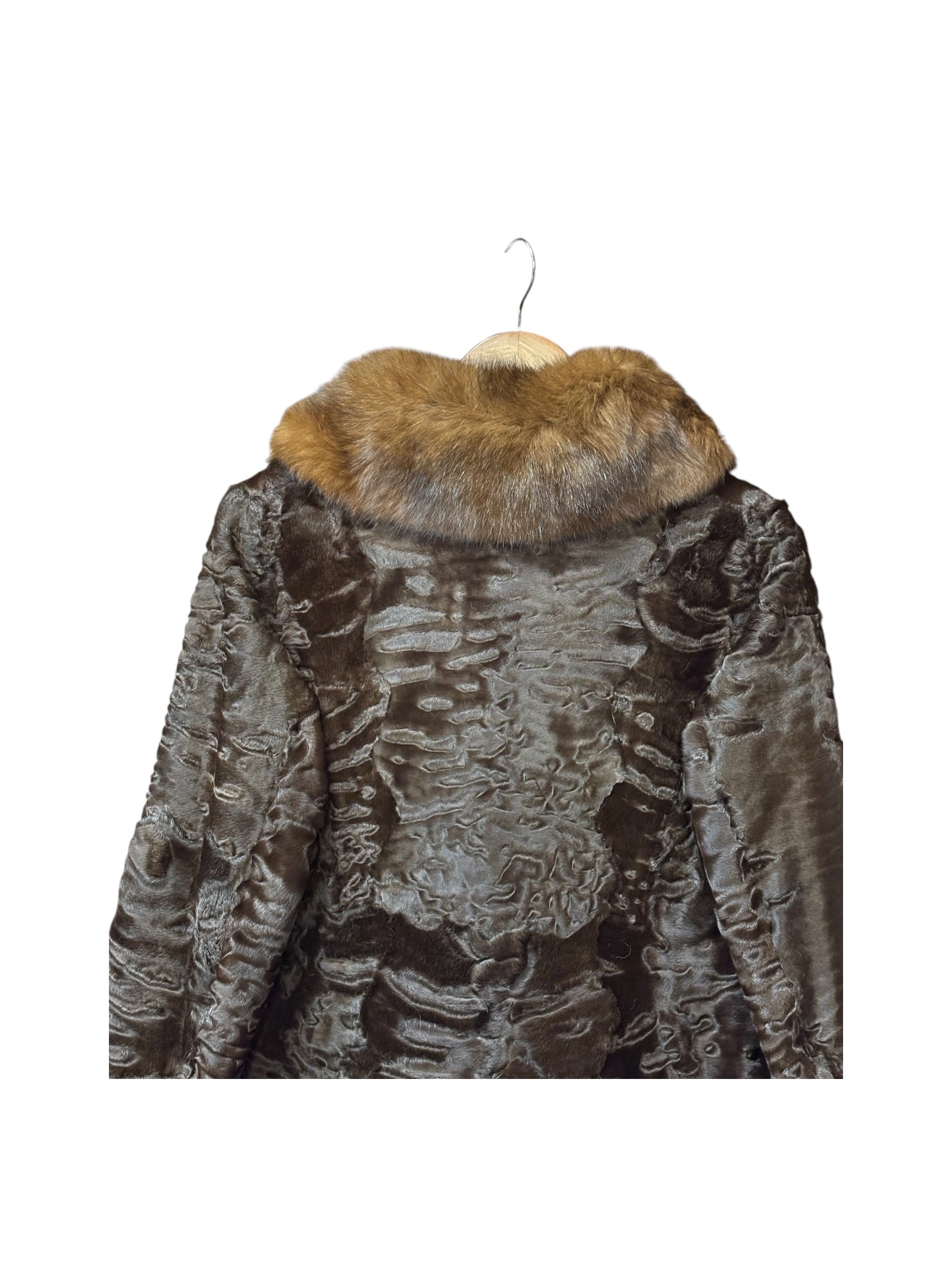 Original Elegance Vintage Brown Persian Lamb Coat