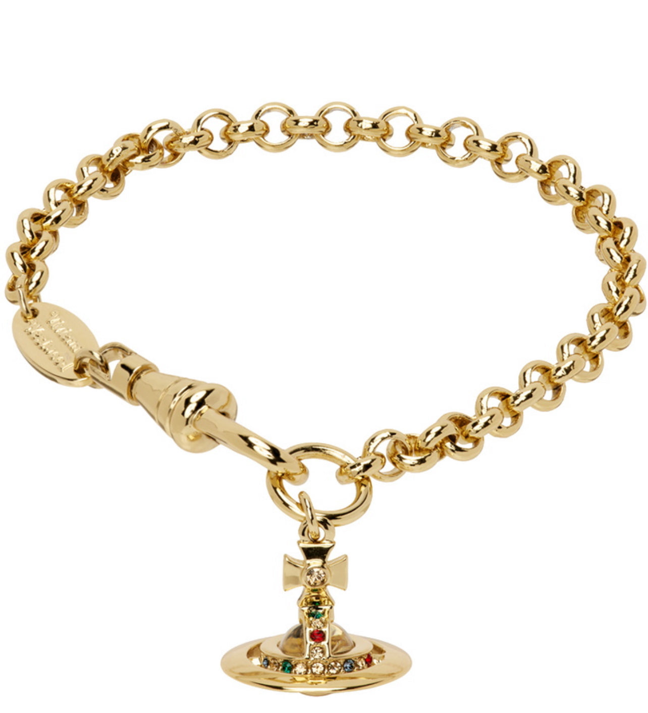 Vivienne Westwood Gold Petite Orb Bracelet