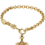 Vivienne Westwood Gold Petite Orb Bracelet