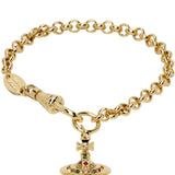 Vivienne Westwood Gold Petite Orb Bracelet