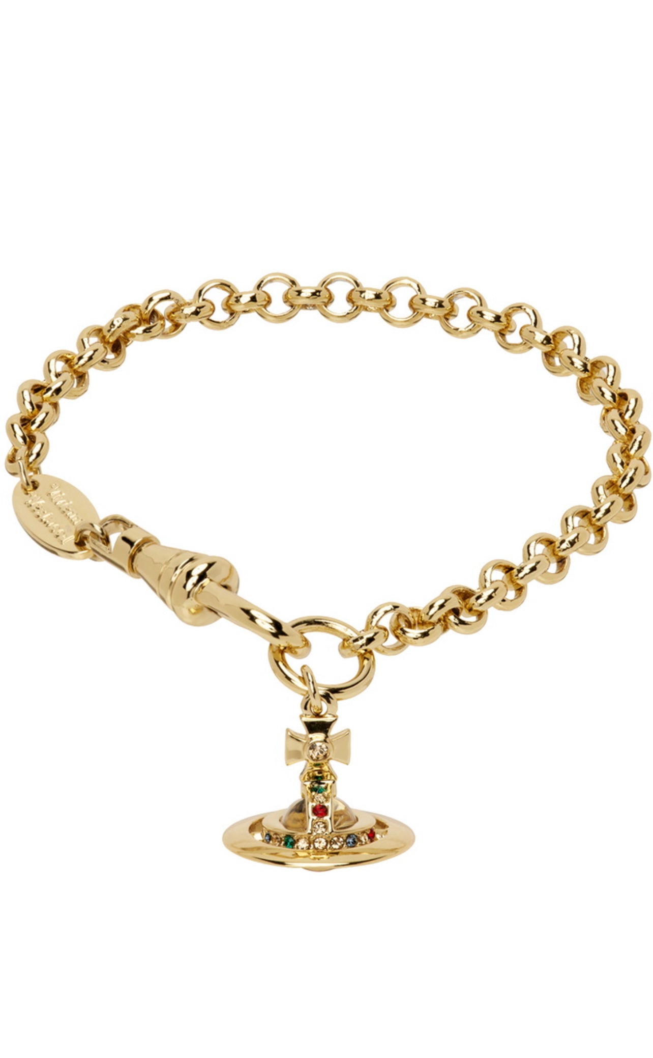 Vivienne Westwood Gold Petite Orb Bracelet