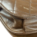 Chanel Brown Quilted Waist Bag 1990