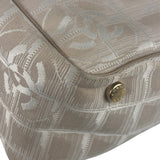 Chanel Beige Travel Line Nylon Shoulder Bag-2003
