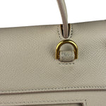 Celine Cream Calfskin Belt Nano Two-Way Bag