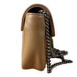 Gucci GG Marmont Matelasse Leather Mini Crossbody Bag Beige