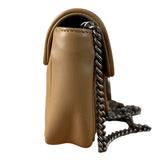 Gucci GG Marmont Matelasse Leather Mini Crossbody Bag Beige