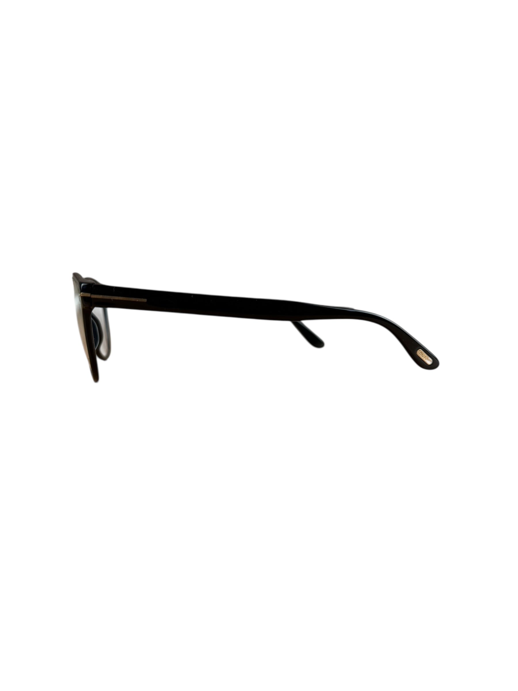 Tom Ford Black Round Eyeglasses