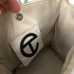 Telfar Small Silver Shopping Tote