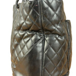 Chanel Black Leather Cambon Ligne Tote 2003