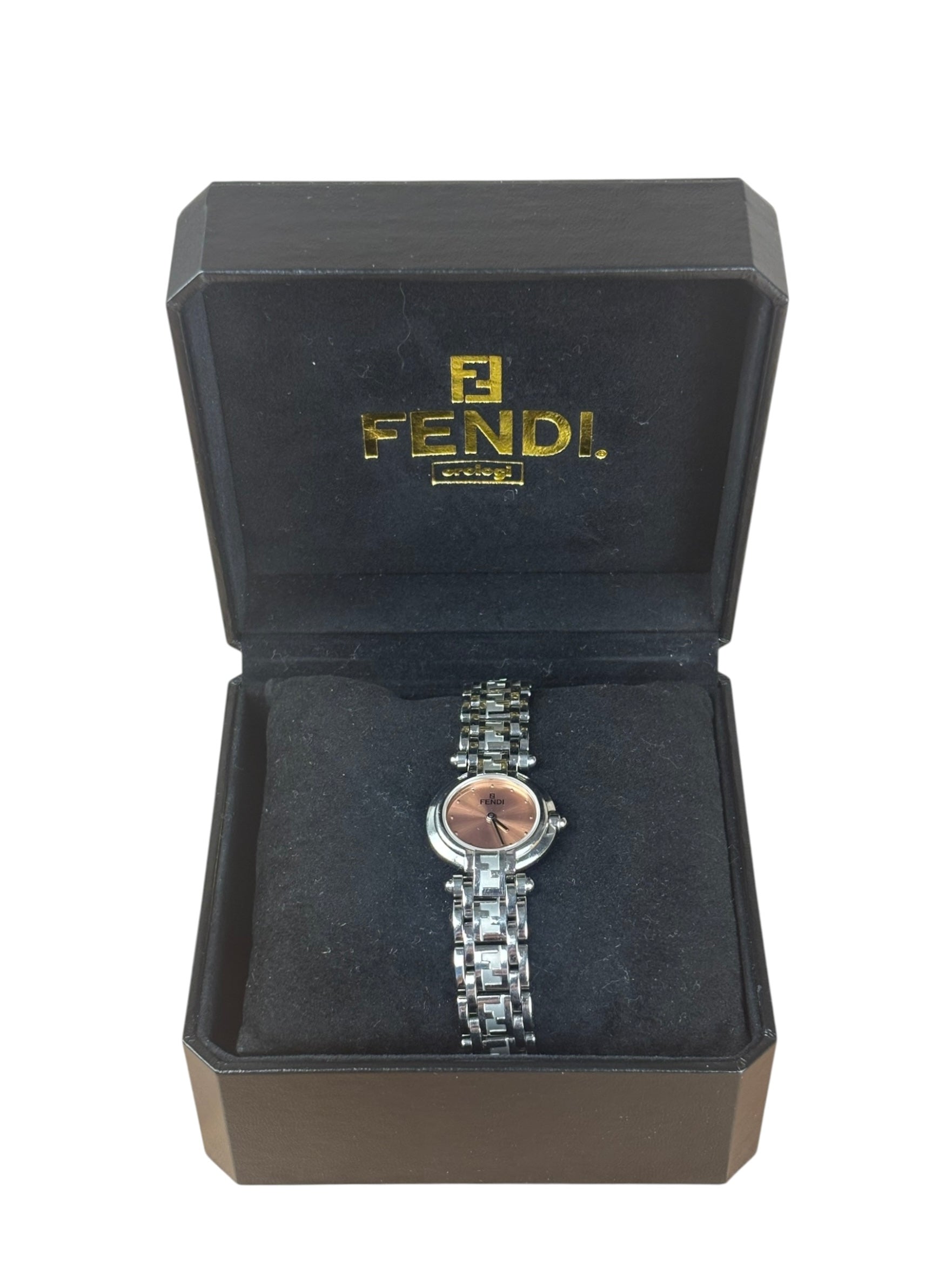 Fendi 750L Salmon Round Dial