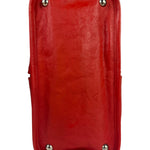 Chanel Red Quilted Leather Natural Beauty Chain Tote 2010