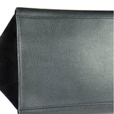 Celine Black Leather/Suede Trapeze Medium Handbag