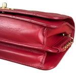 Chanel Dark Fuchsia Quilted Leather Flap Bag 2019