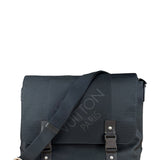 Louis Vuitton Black Damier Geant Flap Messenger