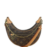 Louis Vuitton Coated Canvas Monogram Loop Shoulder Bag