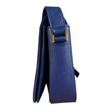 Saint Laurent Chyc Royal Blue Leather Crossbody