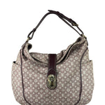 Louis Vuitton Brown Leather Trim Monogram Idylle Romance