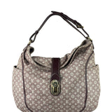 Louis Vuitton Brown Leather Trim Monogram Idylle Romance