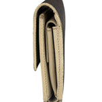 Gucci Vintage Leather Unisex Trifold Wallet