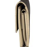 Gucci Vintage Leather Unisex Trifold Wallet