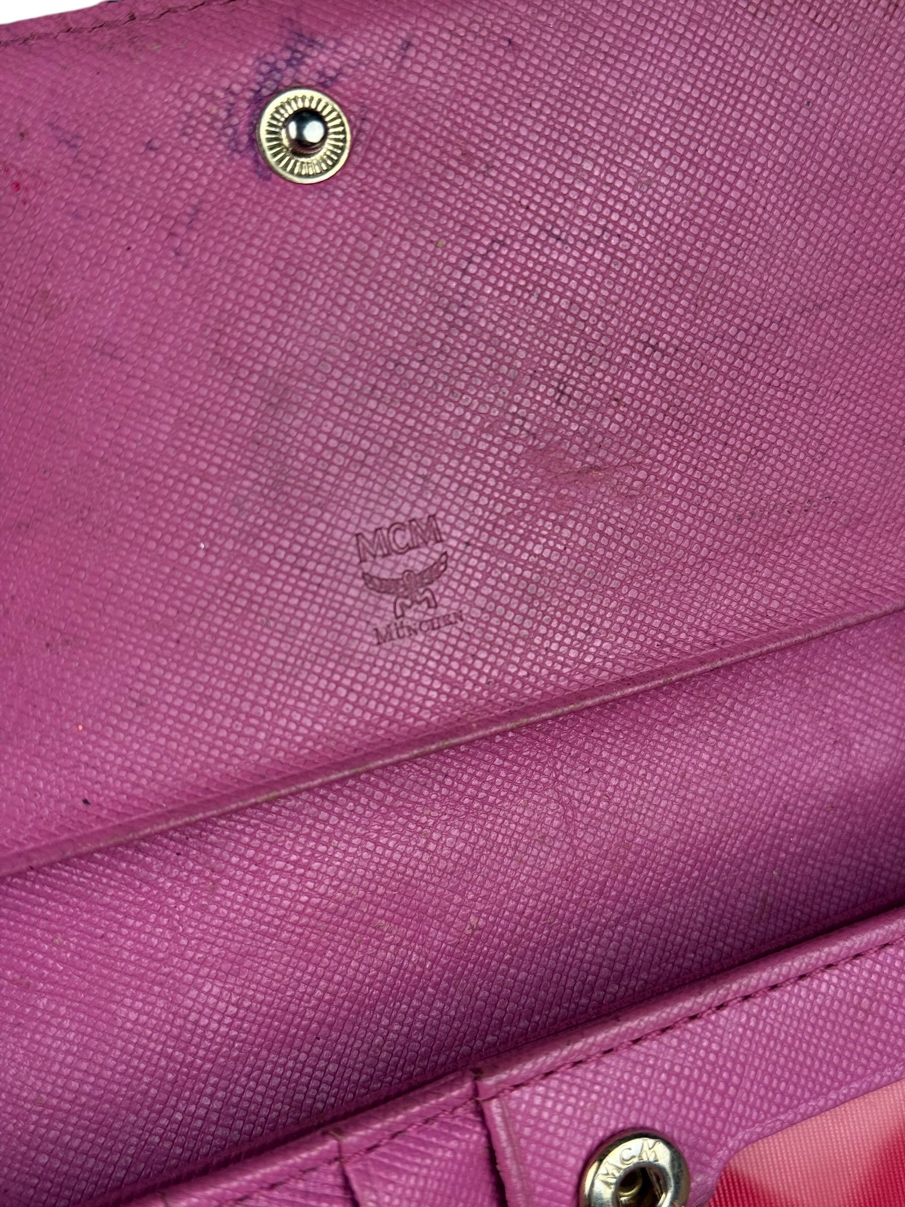 MCM Monogram Long Wallet