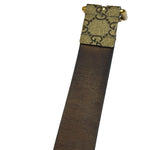 Gucci Beige GG Kingsnake Belt