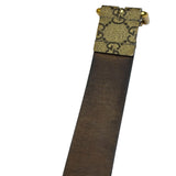 Gucci Beige GG Kingsnake Belt