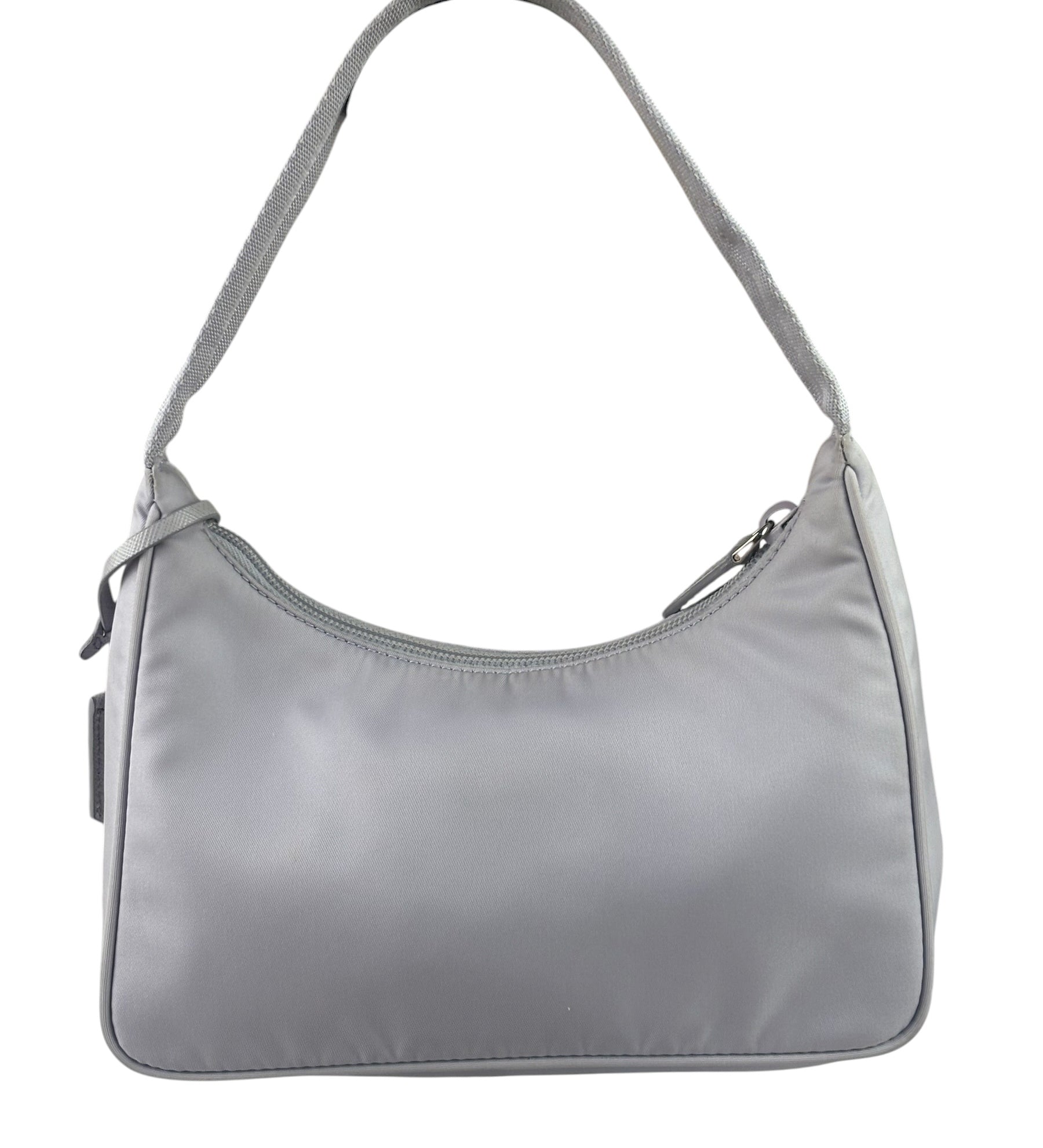 Prada Patel Purple Tessuto Nylon/Leather Trim Re-Edition Pochette 2000
