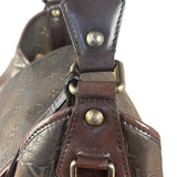 Louis Vuitton Metallic Bronze Embossed Sergeant PM Shoulder Bag