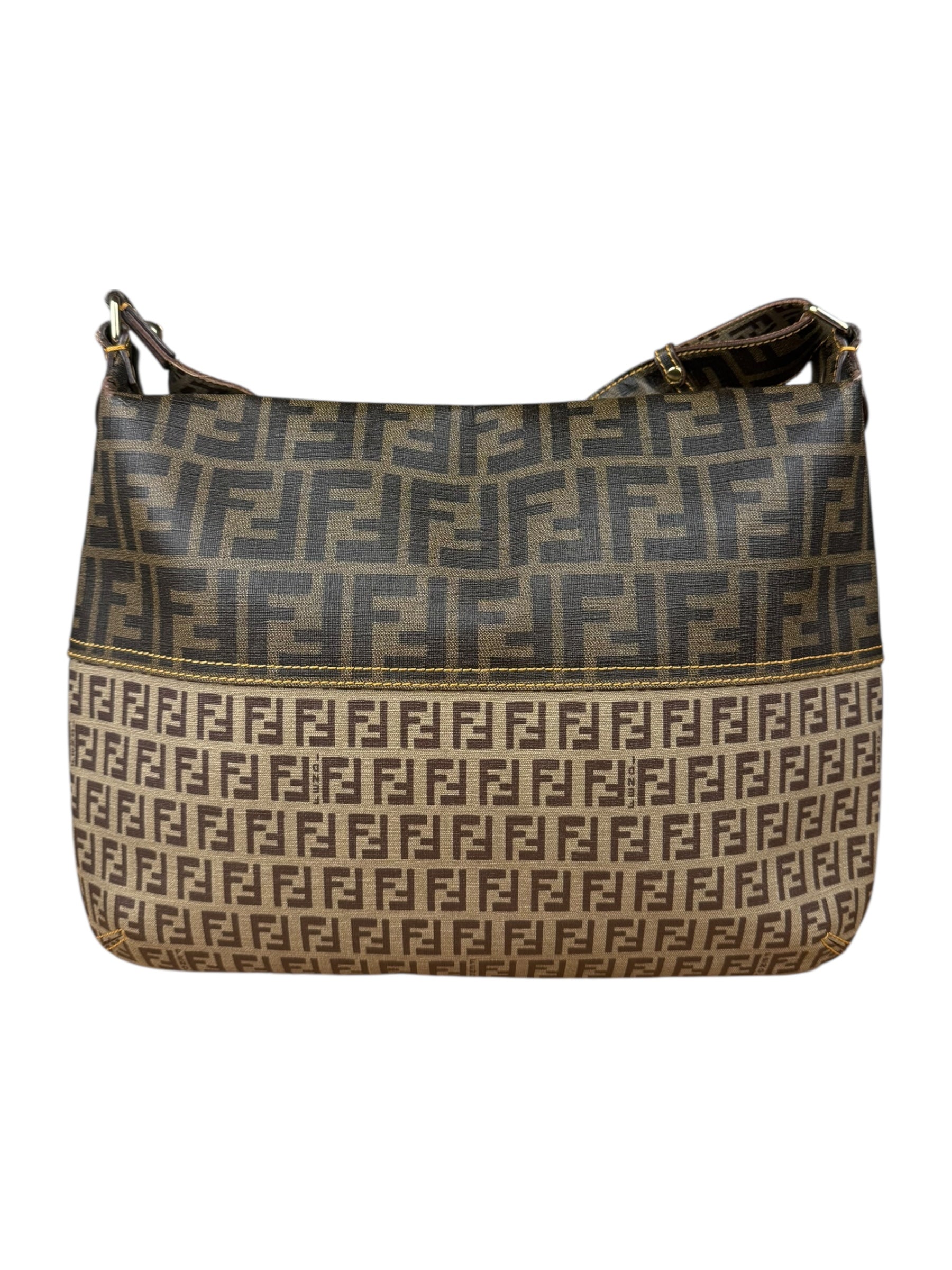 Fendi Zucca Combination Crossbody Bag