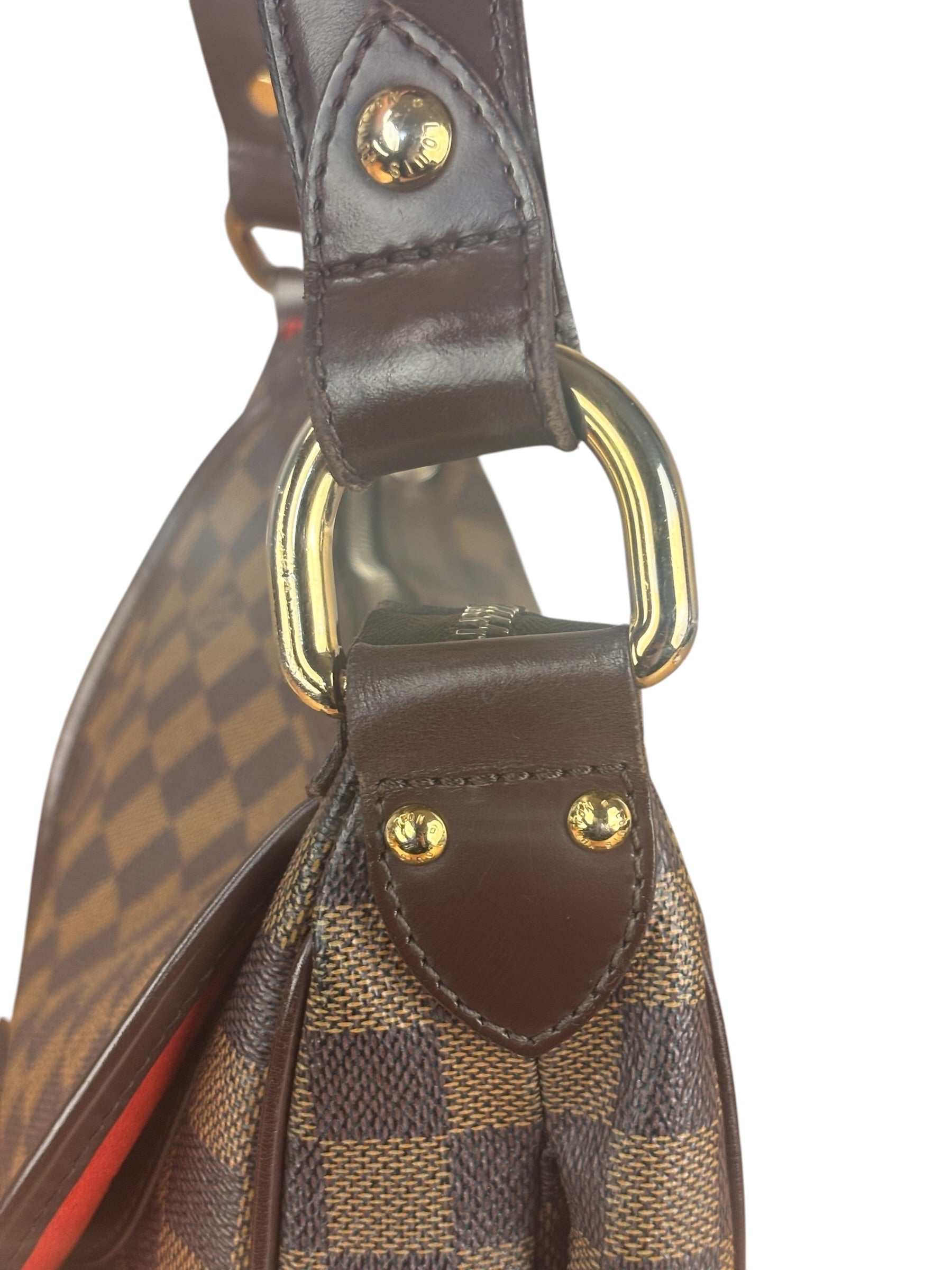 Louis Vuitton Coated Canvas Damier Ebene Highbury Shoulder Bag