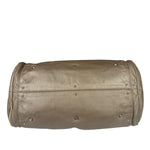 Chloe Bronze Leather Paddington Shoulder Bag