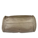 Chloe Bronze Leather Paddington Shoulder Bag