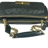Coach Dark Green Leather Kristin Willow Shoulder Bag