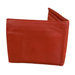 Rolex Red Leather Bifold Wallet