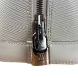 Louis Vuitton White Epi Leather Alma Hand Bag PM