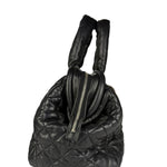 Chanel Black Caviar Quilted Coco Cocoon Bowler Bag 2009
