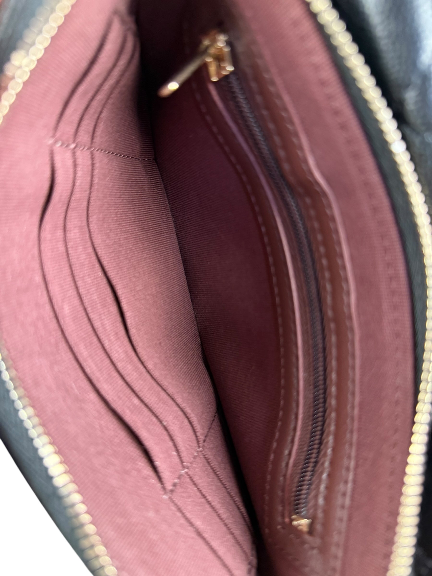 Chanel Black Quilted Flap Phone Chain Handbag