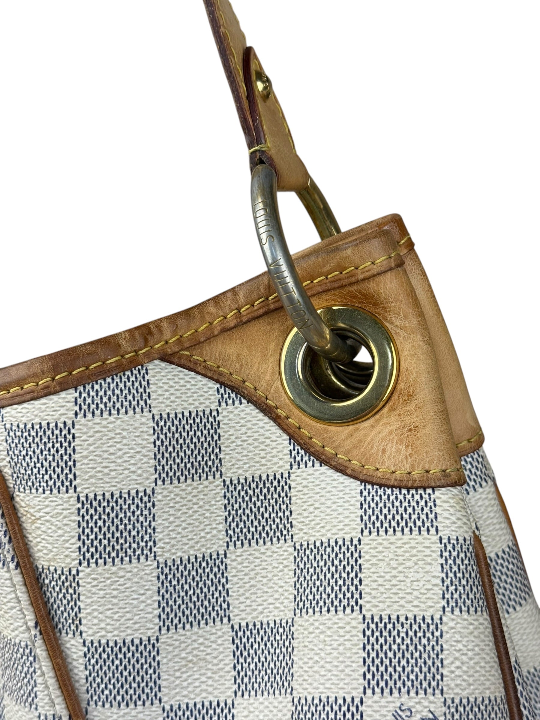 Louis Vuitton Damier Azur Galliera PM Hobo Bag