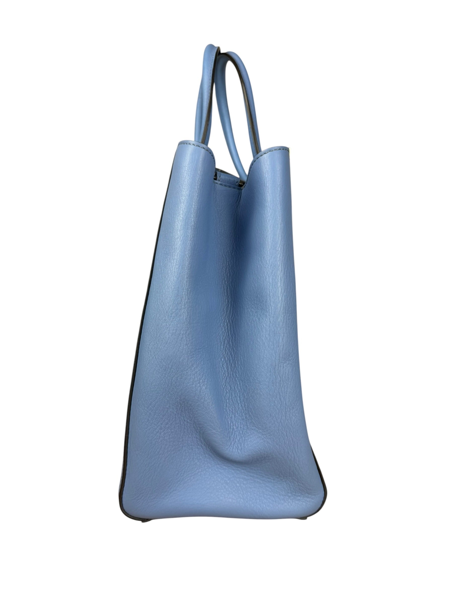 Fendi Cerulean Blue 3-Jours Silhouette Hand Bag