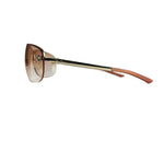 Christian Dior Vintage Pink Tinted Frame Sunglasses