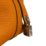 Hermes Orange Clemence Leather Picotin Lock 18 Handbag 2024