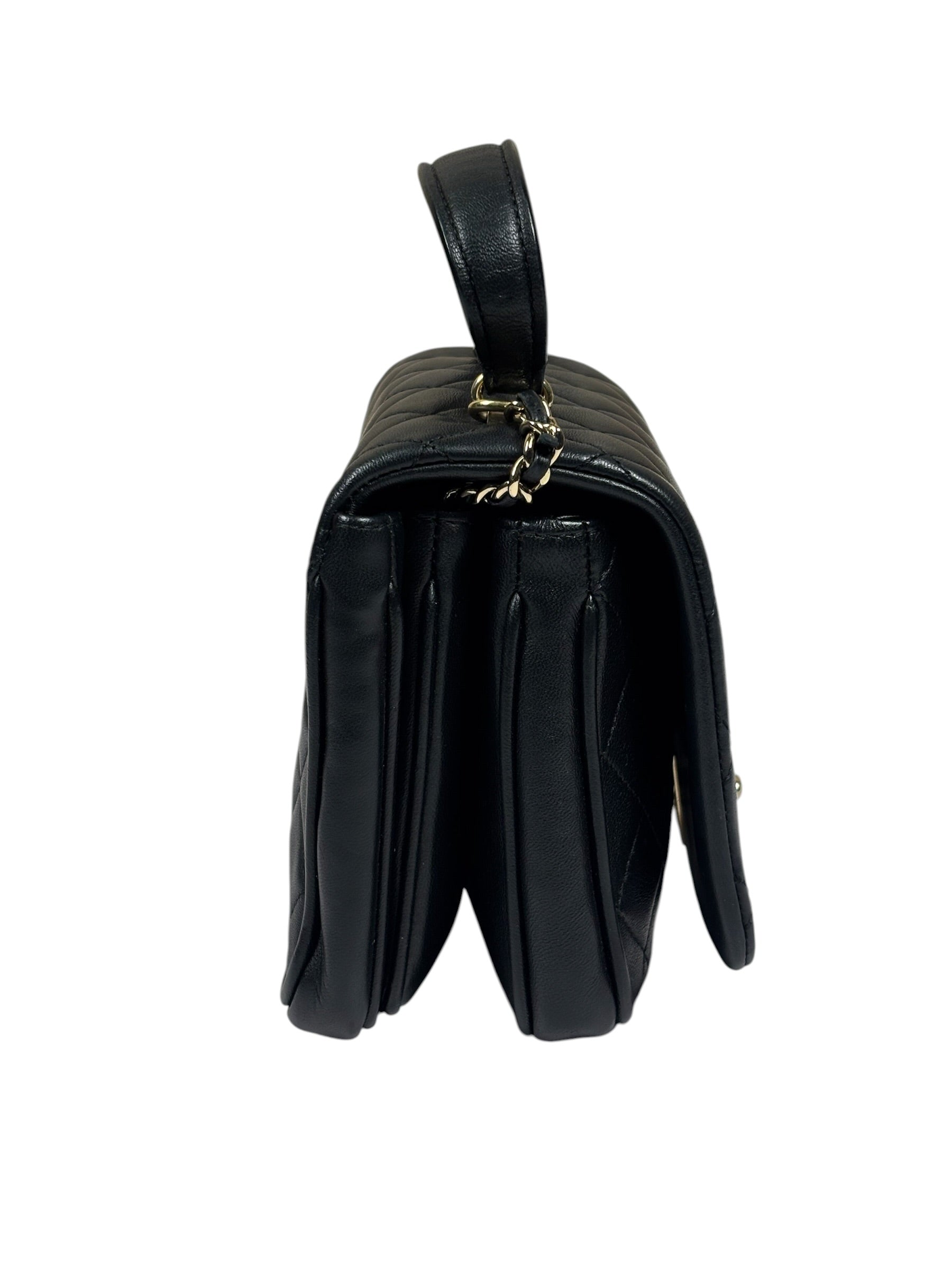 Chanel Black Quilted Leather Mini Citizen Chic Flap Bag 2018