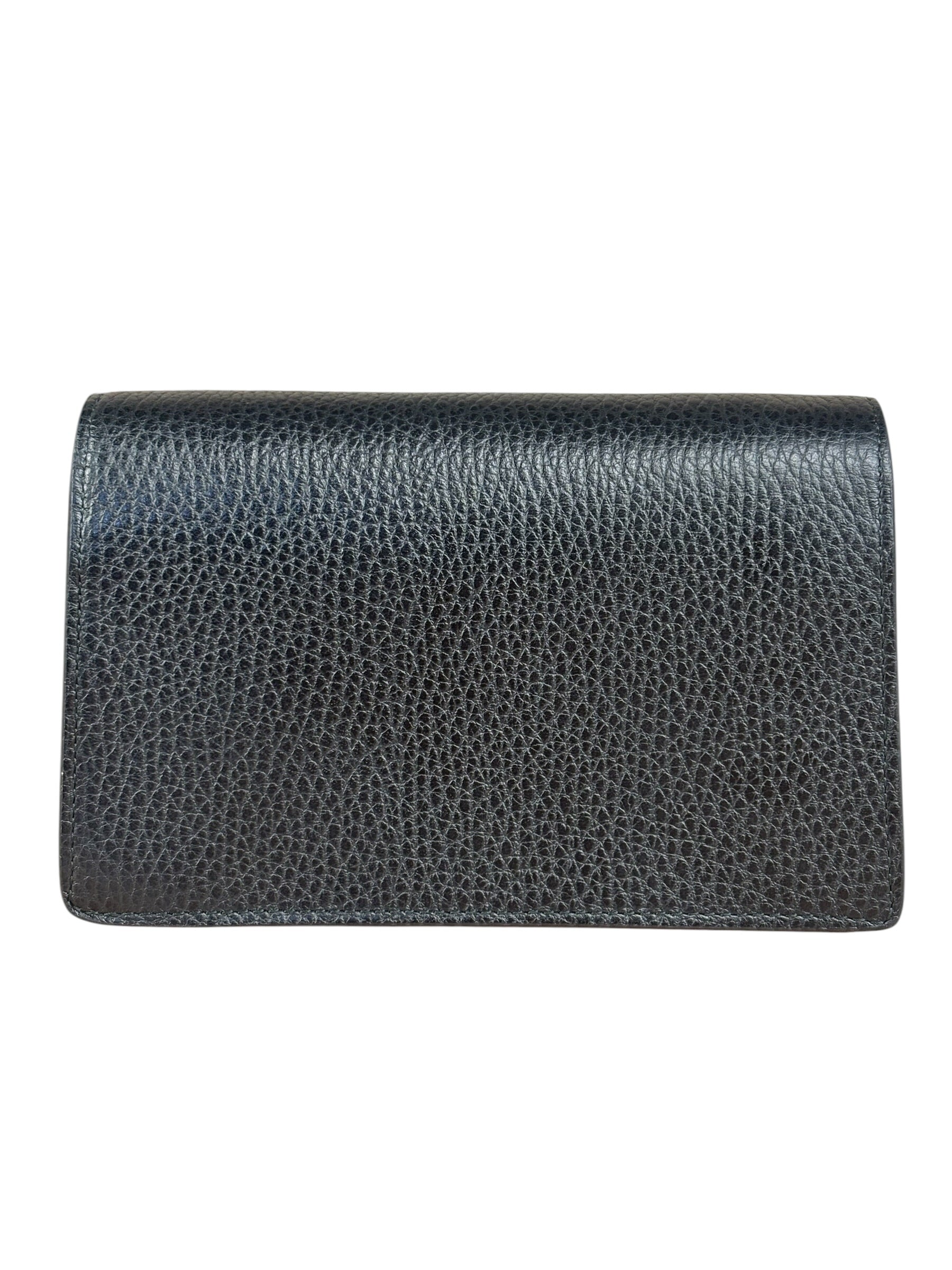 Gucci  Black Dionysus Super Mini Shoulder Bag