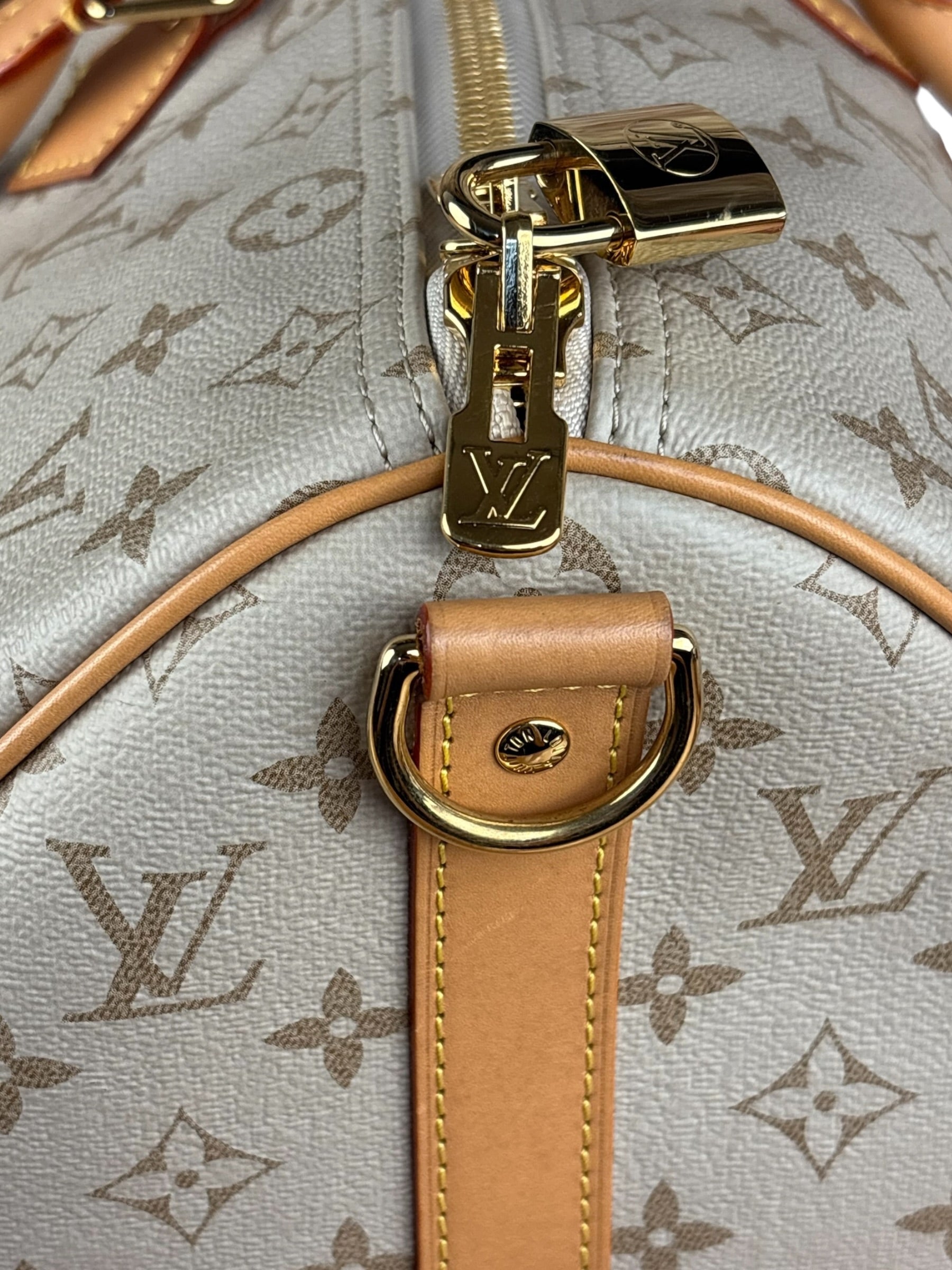 Louis Vuitton Limited Edition Monopaname Keepall Bandouliere 45